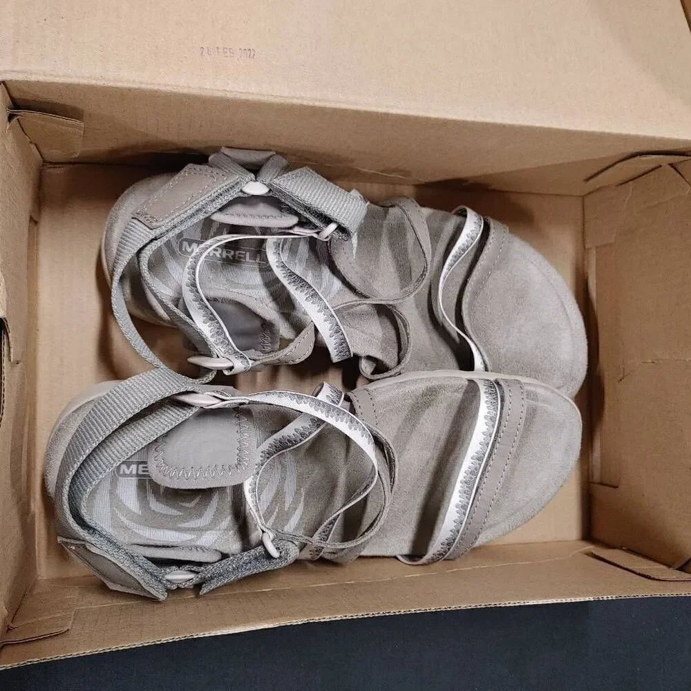 Merrell Terran 3 Cush Lattice Sandals Moon 6